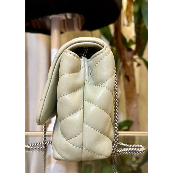 AUTHENTIC TORY BURCH SAGE GREEN KIRA HANDBAG - Picture 3 of 10